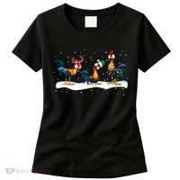 Hei Hei Chicken Christmas Women's T-Shirt thumb 0