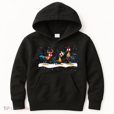 Hei Hei Chicken Christmas Kids Hoodie