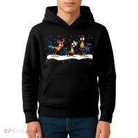 Hei Hei Chicken Christmas Kids Hoodie thumb 4