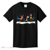 Hei Hei Chicken Christmas Kids T-Shirt thumb 0