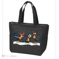 Hei Hei Chicken Christmas Tote Bag thumb 3