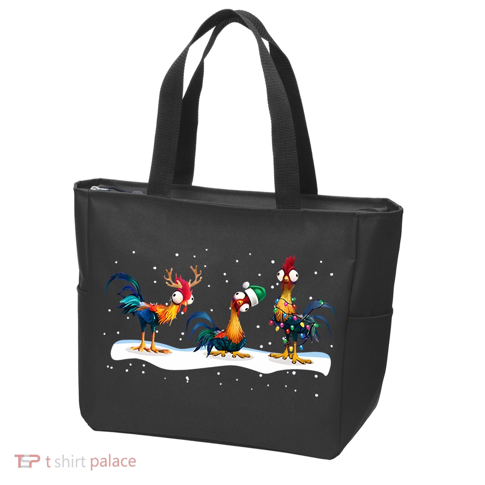 Hei Hei Chicken Christmas Tote Bag