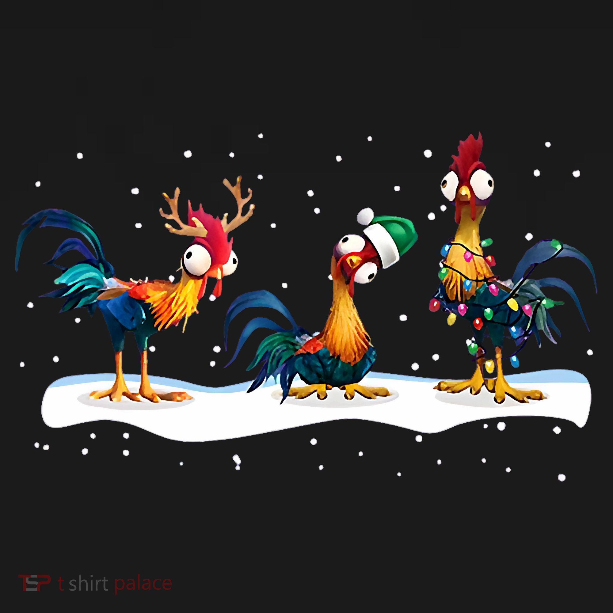 Hei Hei Chicken Christmas Tote Bag