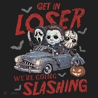 Horror Halloween Character Get In Loser WeRe Going Slashing Hat thumb 2