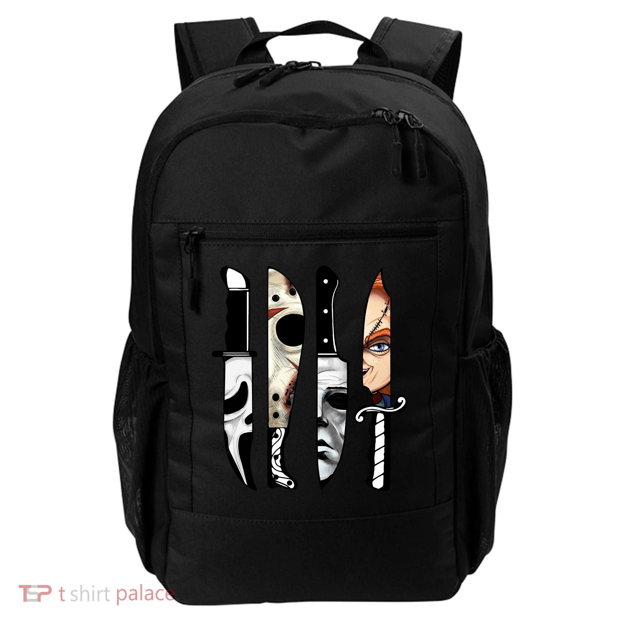 Halloween Horror Character Knife Scary Backpack