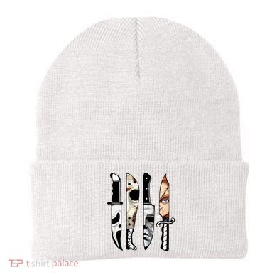 Halloween Horror Character Knife Scary Beanie