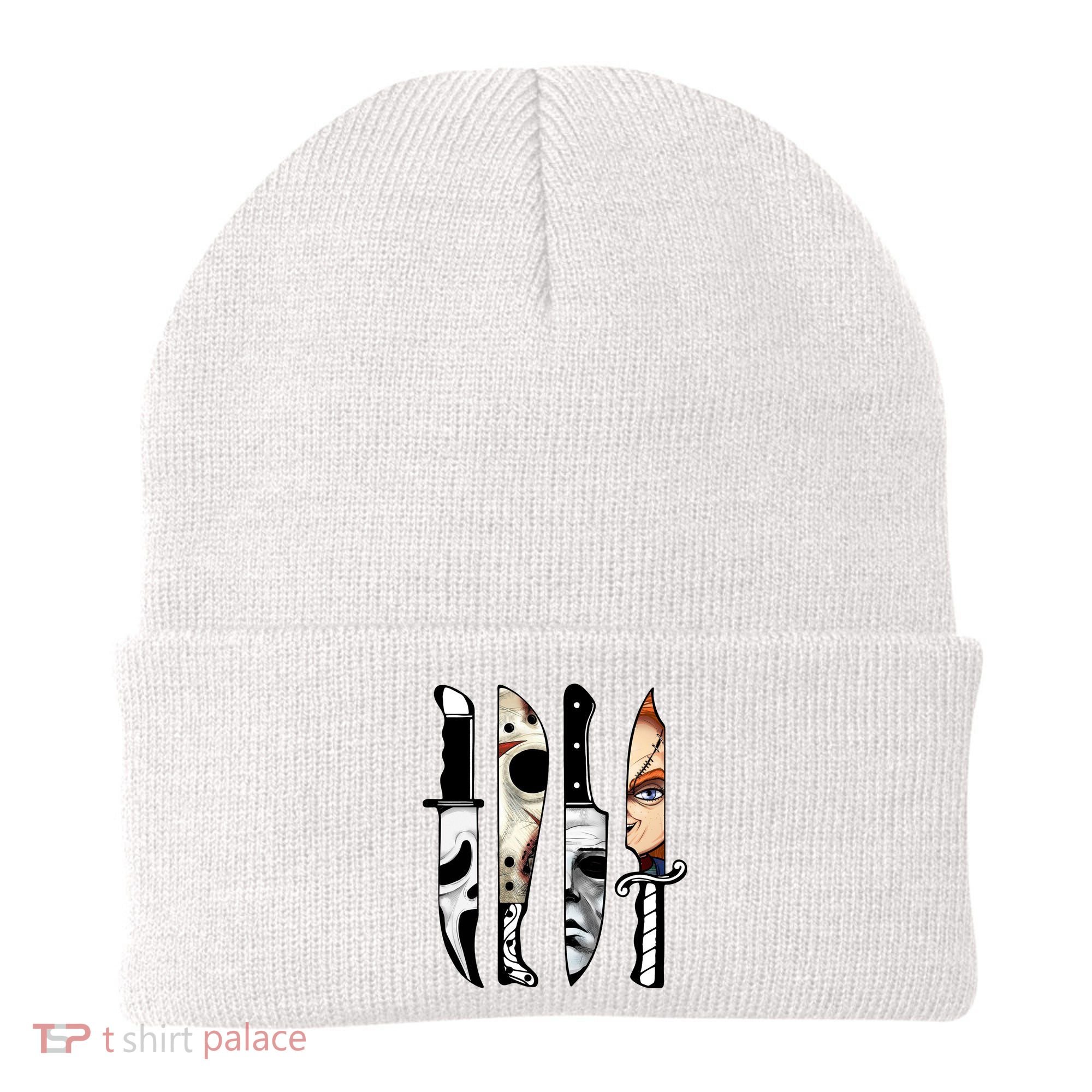 Halloween Horror Character Knife Scary Beanie