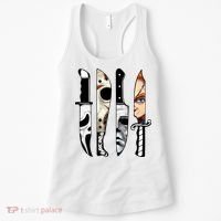 Halloween Horror Character Knife Scary Women's Tank Top thumb 0