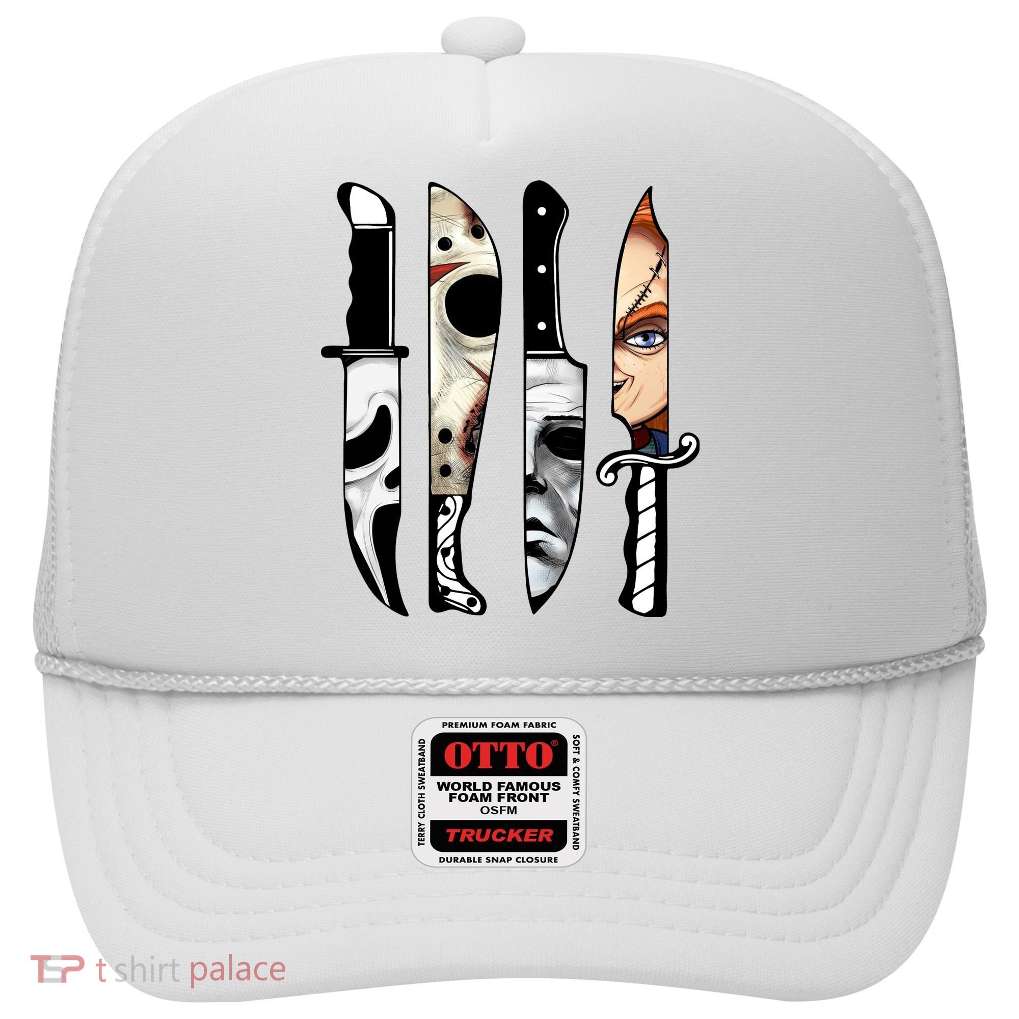 Halloween Horror Character Knife Scary Hat