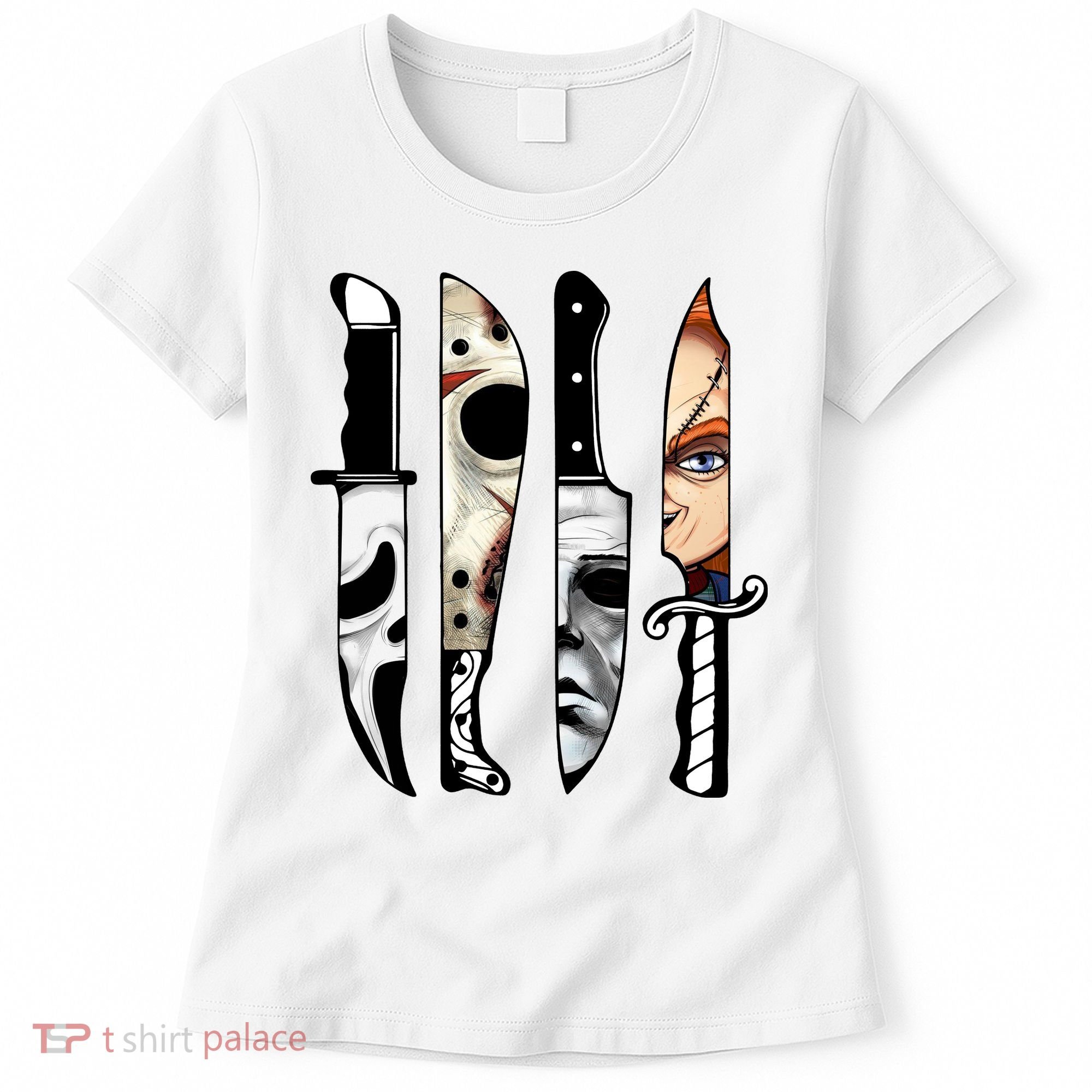 Halloween Horror Character Knife Scary Women's T-Shirt