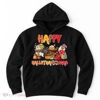 Happy Hallothanksmas Coffee Hoodie thumb 0