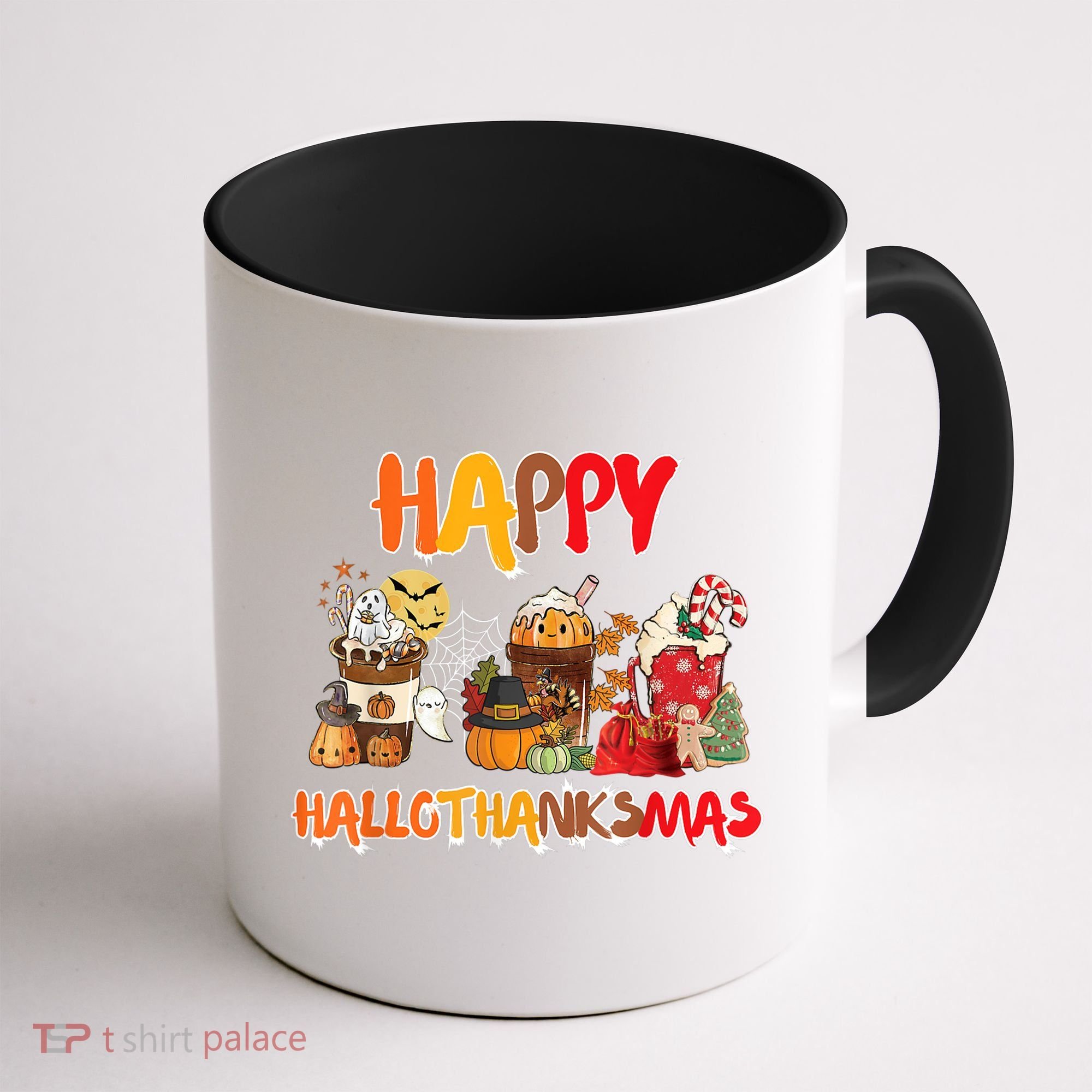 Happy Hallothanksmas Coffee Coffee Mug