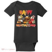 Happy Hallothanksmas Coffee Baby Bodysuit thumb 0