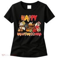 Happy Hallothanksmas Coffee Women's T-Shirt thumb 0