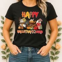 Happy Hallothanksmas Coffee Women's T-Shirt thumb 2