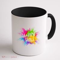 Happy Holi Celebrate Hindu Holiday Coffee Mug thumb 1
