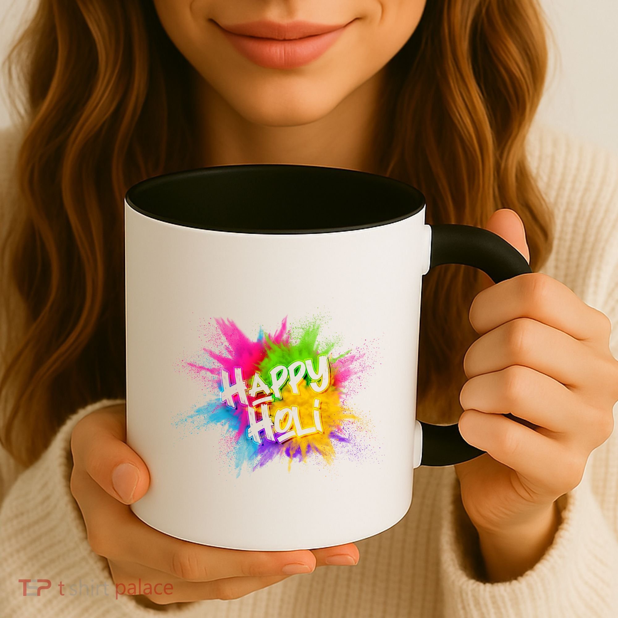 Happy Holi Celebrate Hindu Holiday Coffee Mug