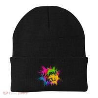 Happy Holi Celebrate Hindu Holiday Beanie thumb 0