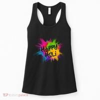 Happy Holi Celebrate Hindu Holiday Women's Tank Top thumb 0