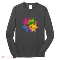 Happy Holi Celebrate Hindu Holiday Long Sleeve Shirt thumb 0
