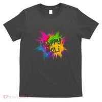 Happy Holi Celebrate Hindu Holiday T-Shirt thumb 0
