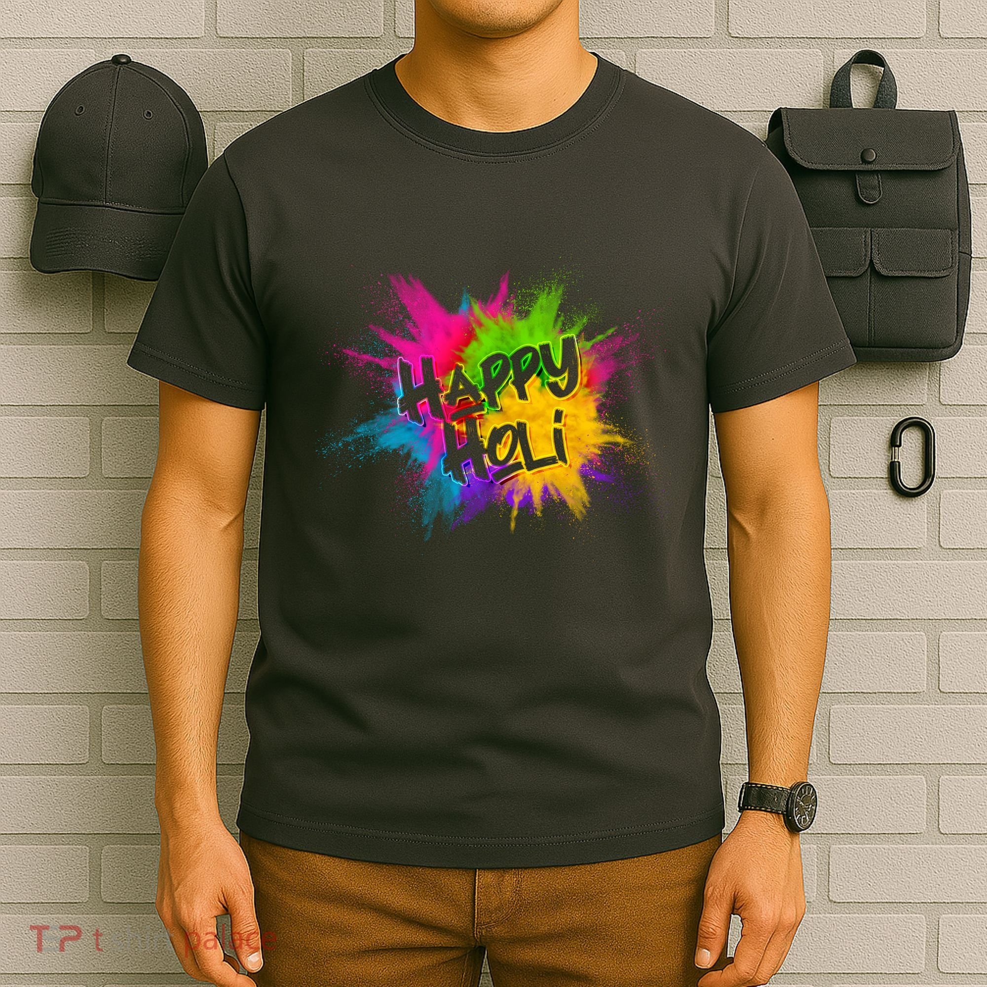 Happy Holi Celebrate Hindu Holiday T-Shirt