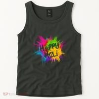 Happy Holi Celebrate Hindu Holiday Tank Top thumb 2