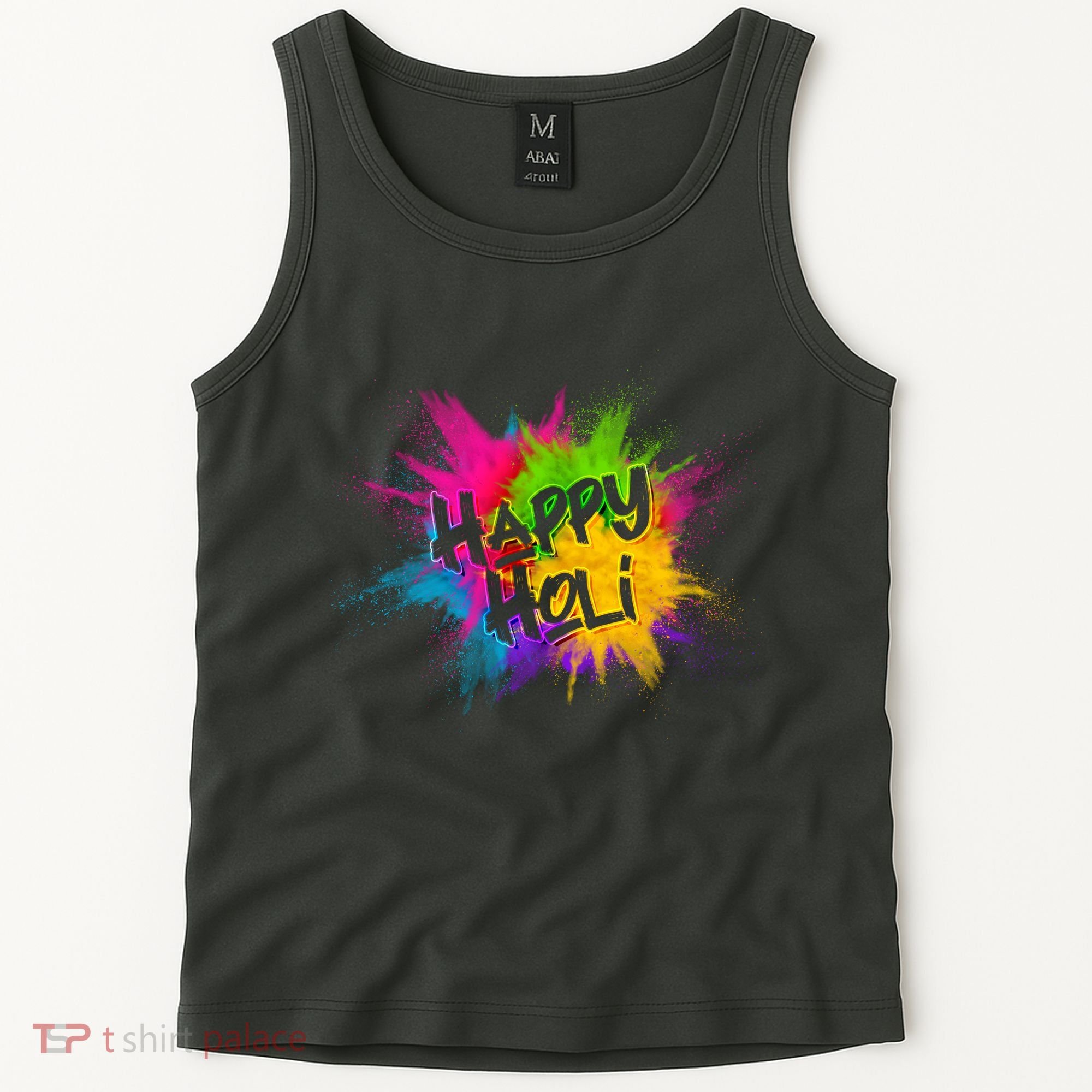 Happy Holi Celebrate Hindu Holiday Tank Top