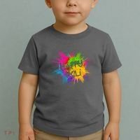 Happy Holi Celebrate Hindu Holiday Toddler T-Shirt thumb 2