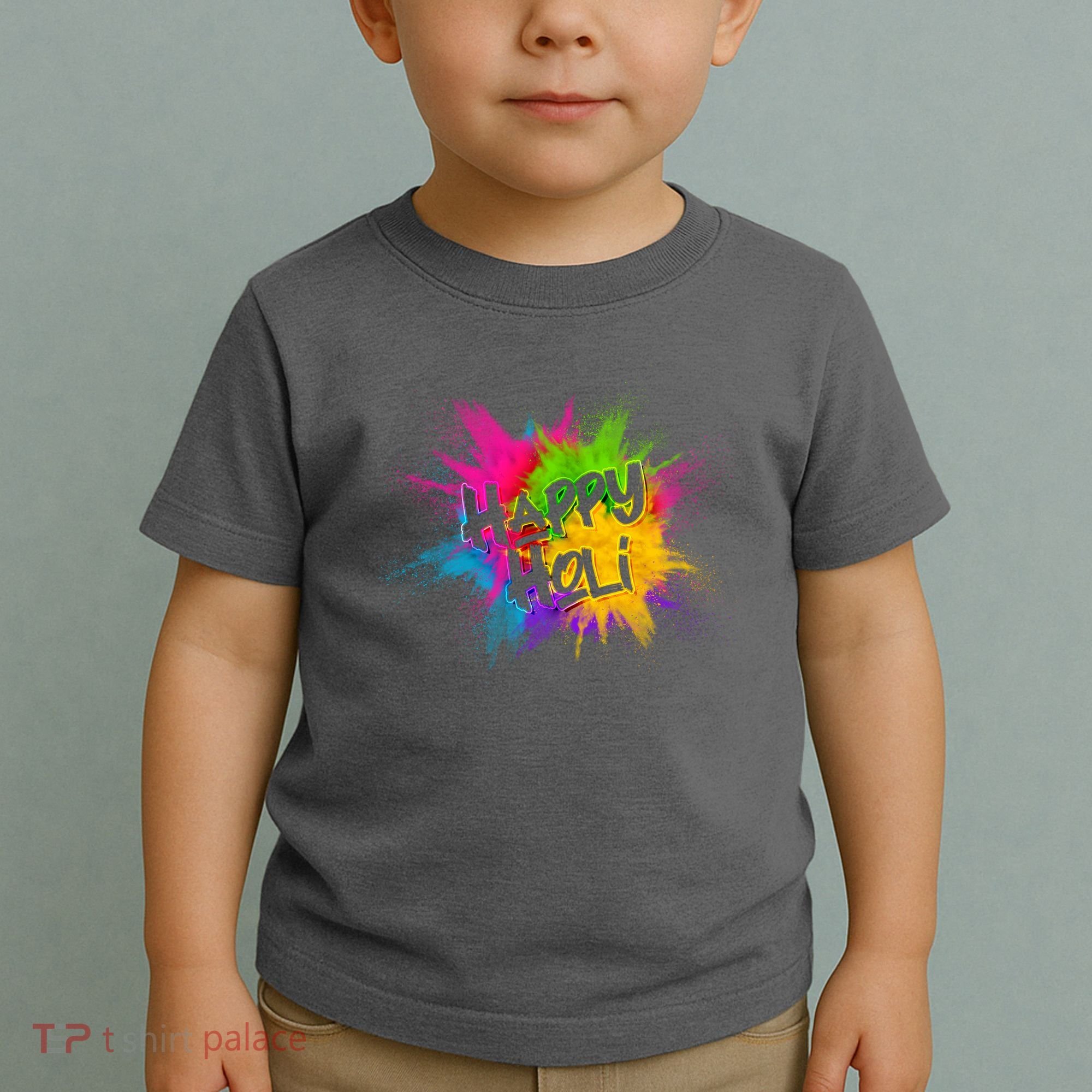 Happy Holi Celebrate Hindu Holiday Toddler T-Shirt