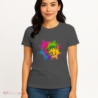 Happy Holi Celebrate Hindu Holiday Women's T-Shirt thumb 4
