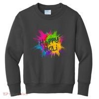 Happy Holi Celebrate Hindu Holiday Kids Sweatshirt thumb 0
