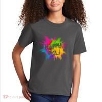 Happy Holi Celebrate Hindu Holiday Kids T-Shirt thumb 2