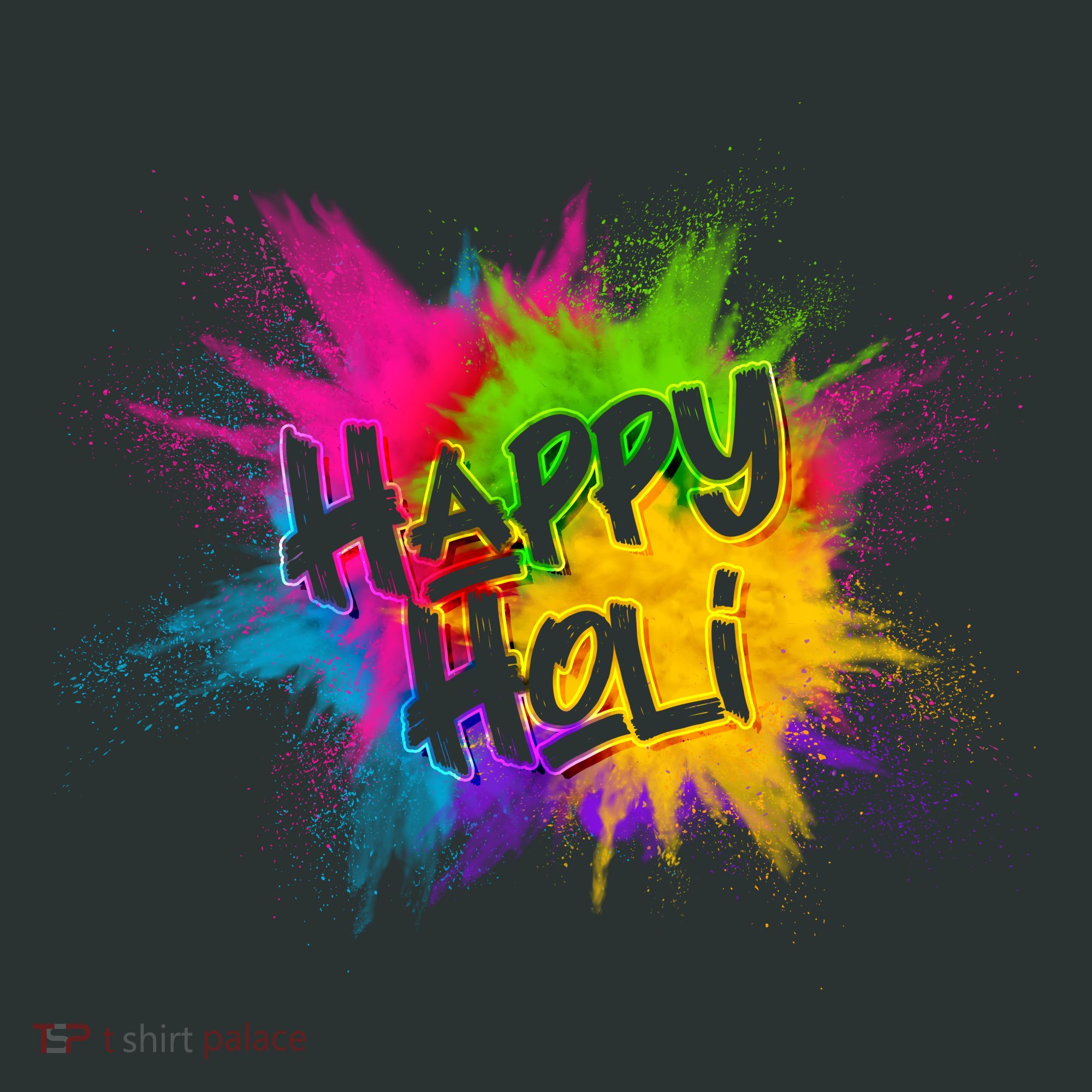 Happy Holi Celebrate Hindu Holiday Tote Bag