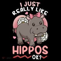 Hippo Hippopotamus Cool Gift Bucket Hat thumb 4