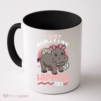 Hippo Hippopotamus Cool Gift Coffee Mug thumb 0