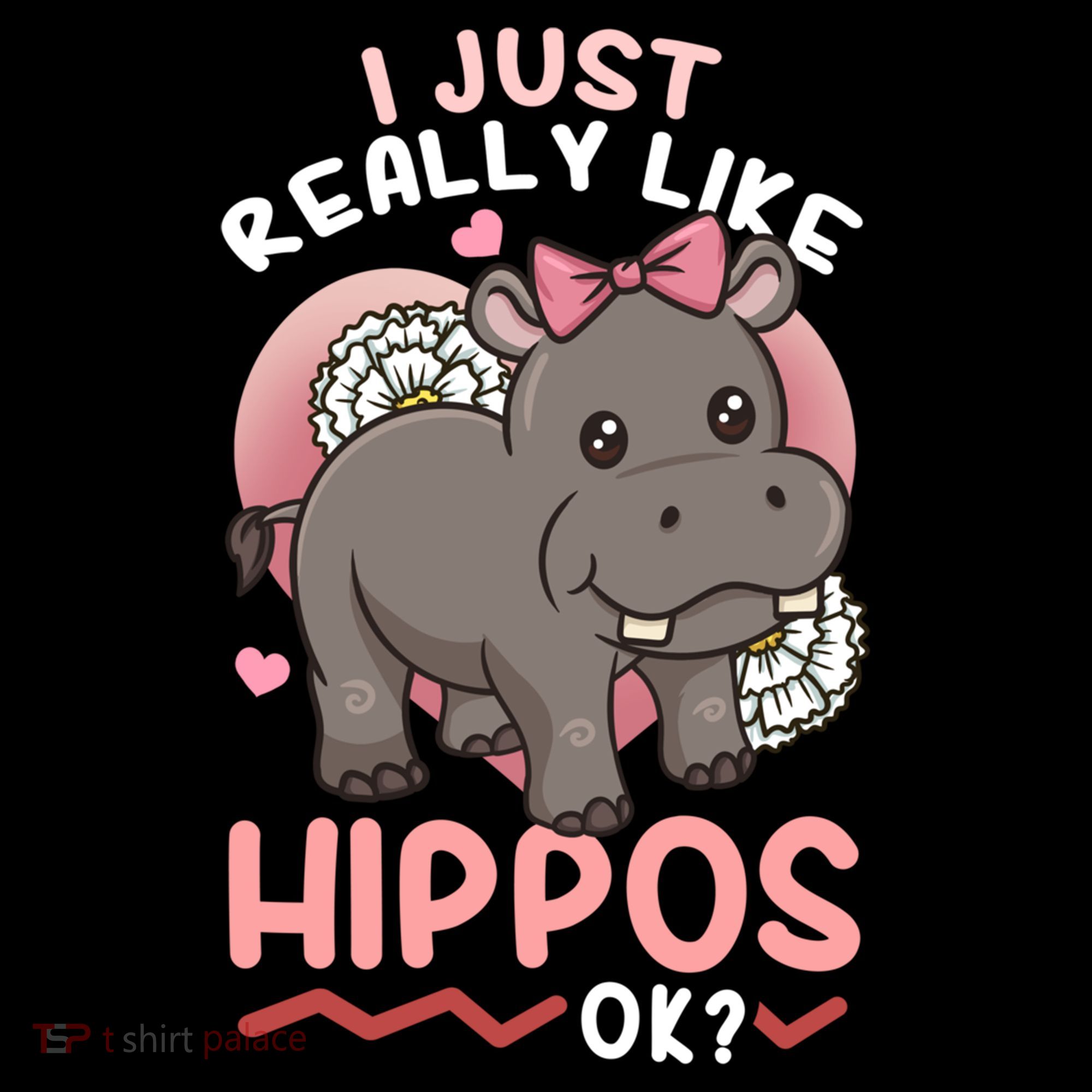 Hippo Hippopotamus Cool Gift Women's Hoodie