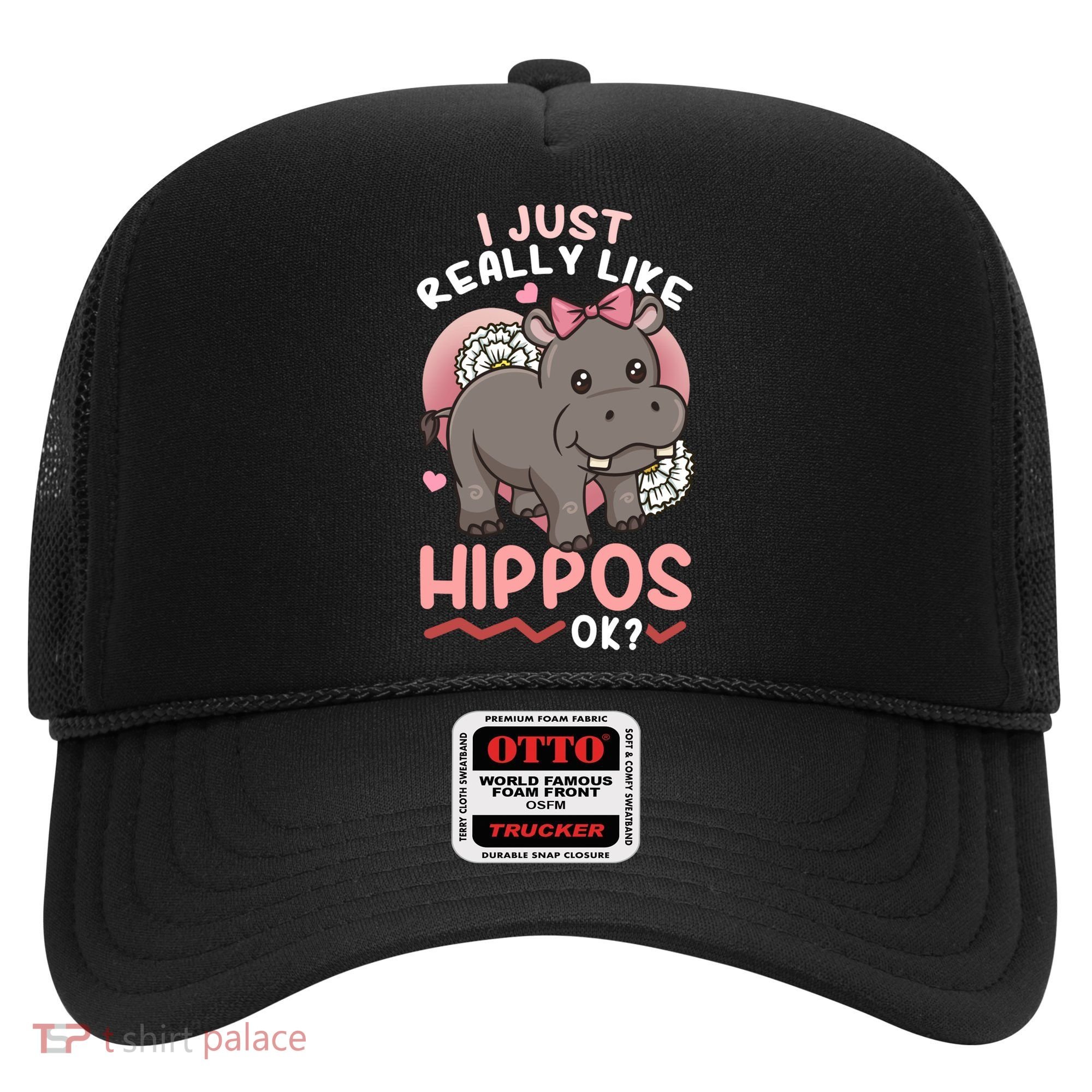 Hippo Hippopotamus Cool Gift Hat