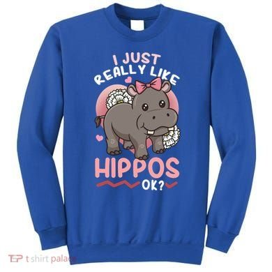 Hippo Hippopotamus Cool Gift Sweatshirt