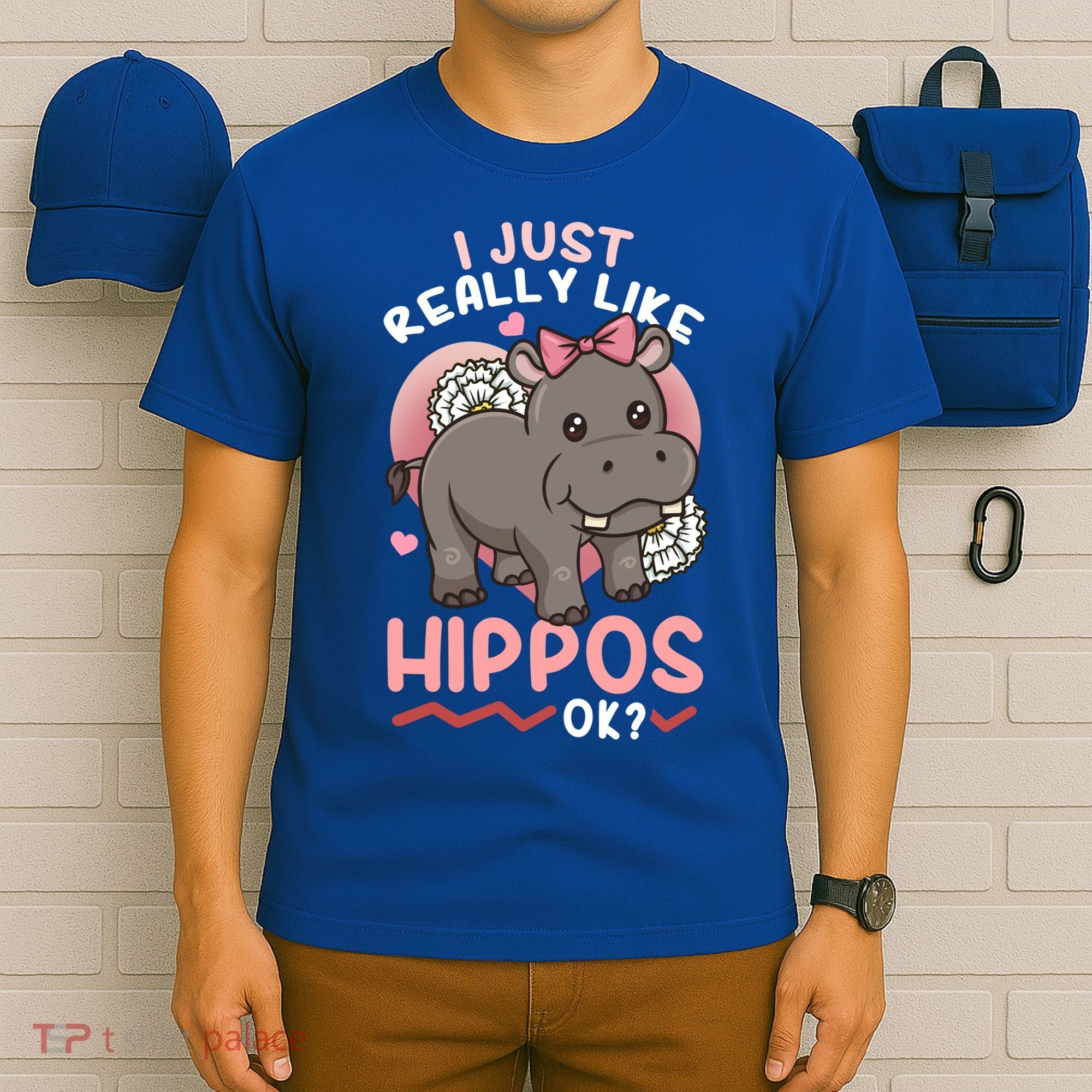 Hippo Hippopotamus Cool Gift T-Shirt