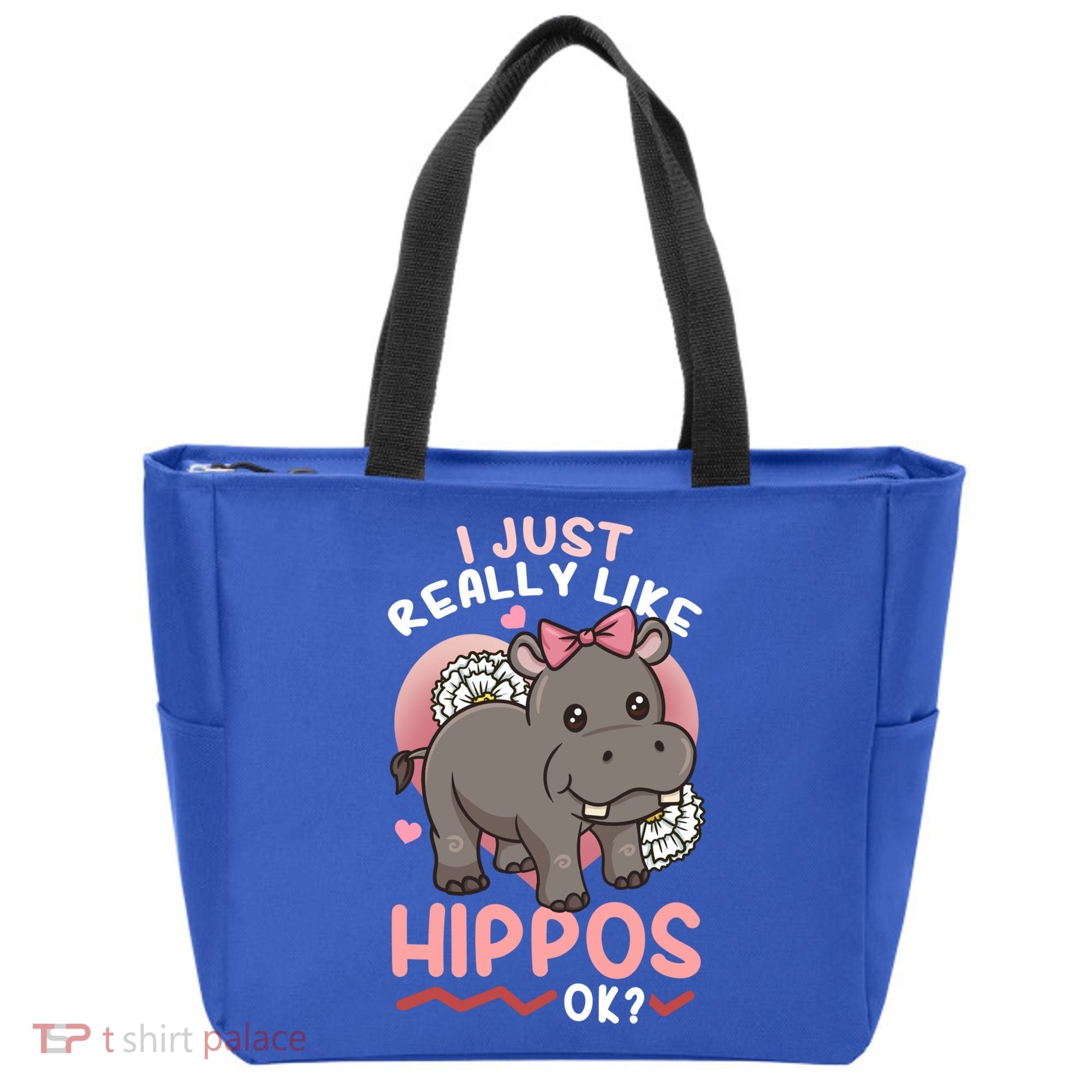 Hippo Hippopotamus Cool Gift Tote Bag