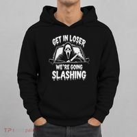 Horror Halloween Character Get In Loser WeRe Going Slashing Hoodie thumb 0