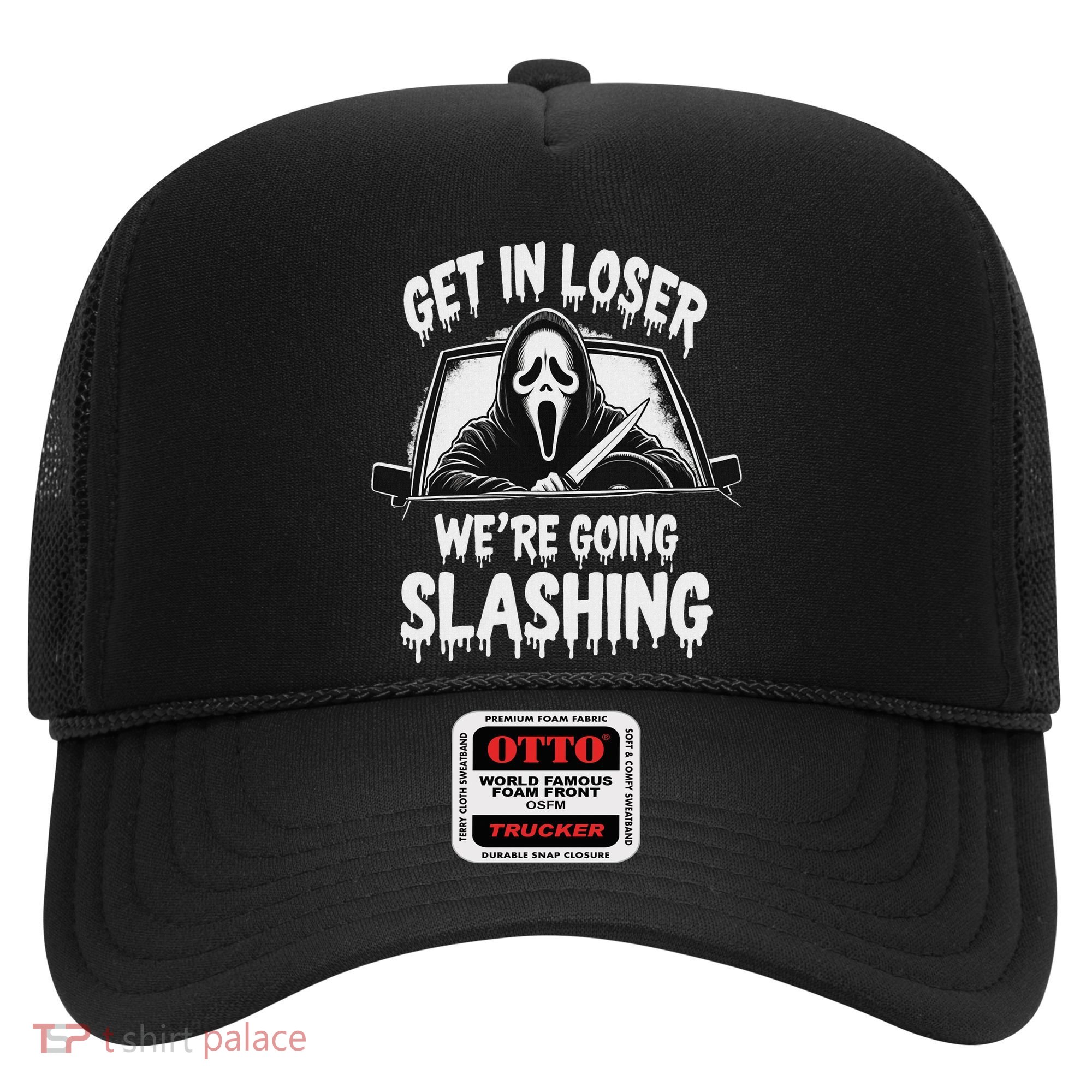 Horror Halloween Character Get In Loser WeRe Going Slashing Hat