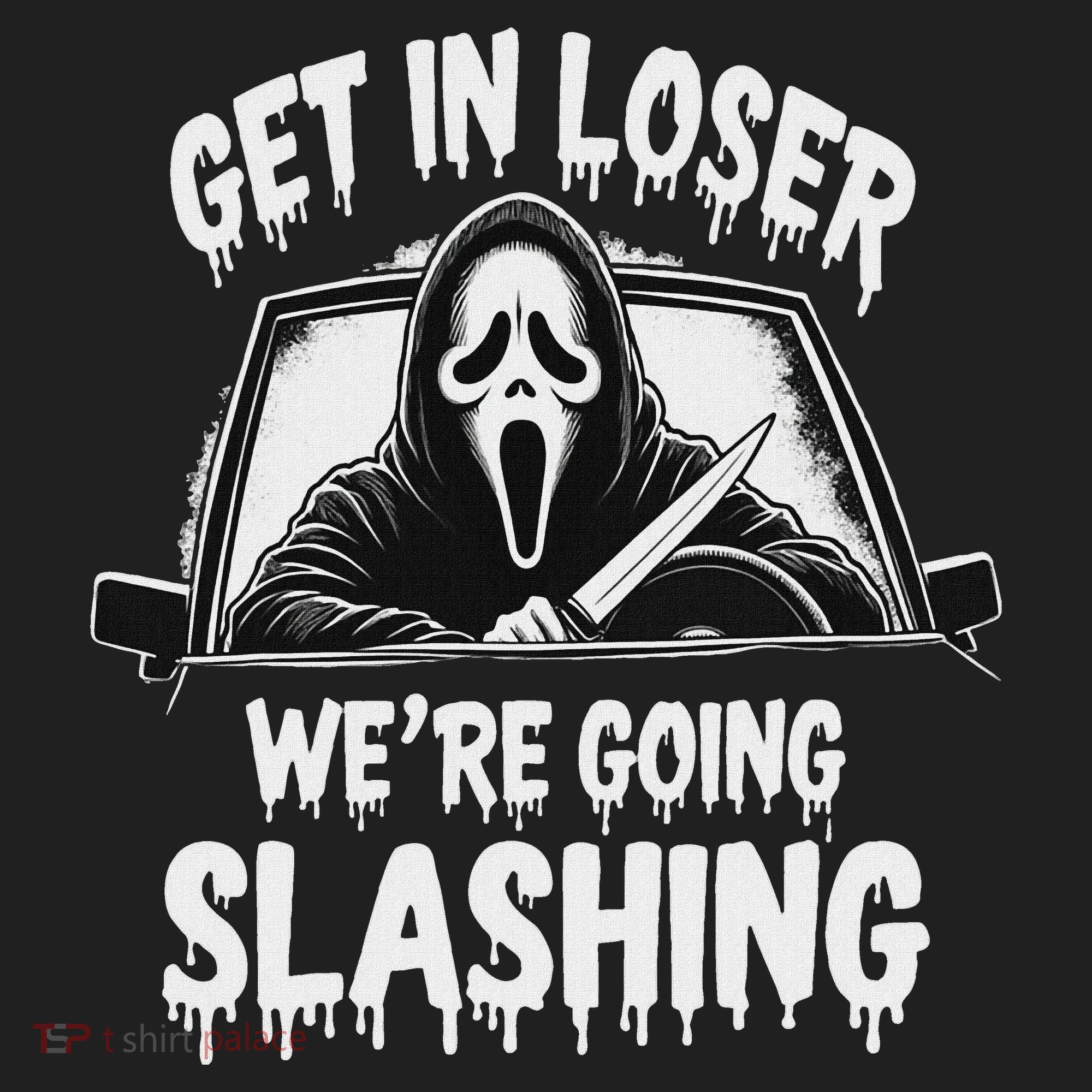 Horror Halloween Character Get In Loser WeRe Going Slashing Hat