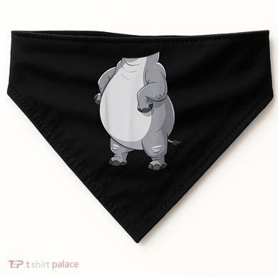 Hippo Hippopotamus Costume USA-Made Doggie Bandana