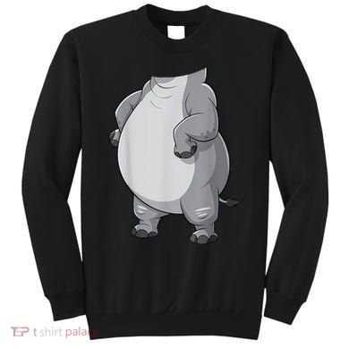 Hippo Hippopotamus Costume Sweatshirt