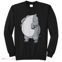 Hippo Hippopotamus Costume Sweatshirt thumb 0