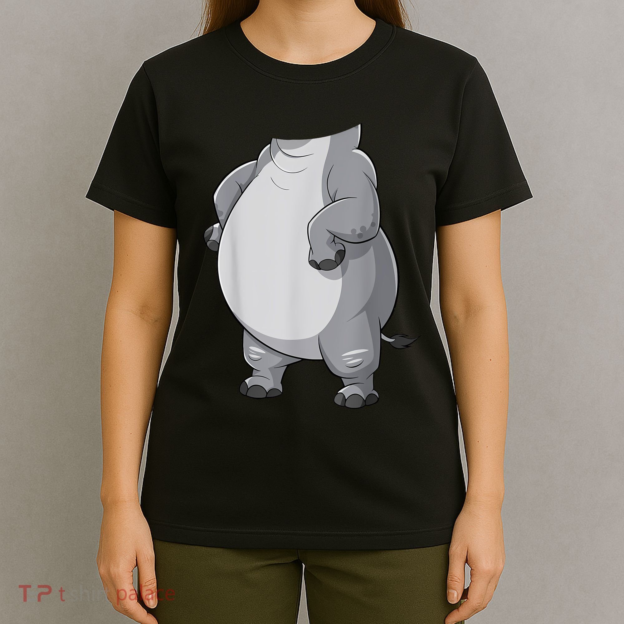 Hippo Hippopotamus Costume T-Shirt