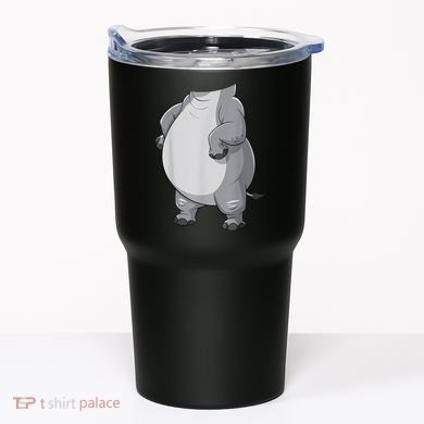 Hippo Hippopotamus Costume Tumbler