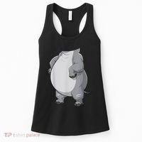 Hippo Hippopotamus Costume Women's Tank Top thumb 0